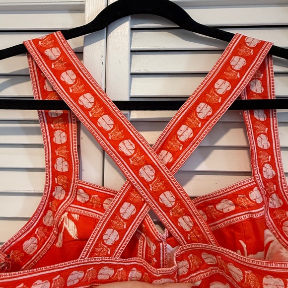 FARM Rio Monsteras Red Mini Dress - Picture 6 of 7